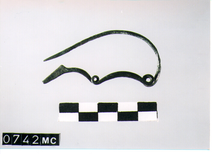 FIBULA SERPEGGIANTE, ORSI, TIPO SICULO - CULTURA TOMBE A FOSSA (SECC. IX/VIII A.C)