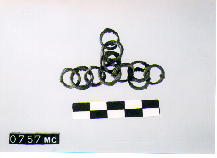 CATENELLA/ FRAMMENTO, DE LA GENIERE, TIPO TORANO - CULTURA TOMBE A FOSSA (SECC. IX/VIII A.C)