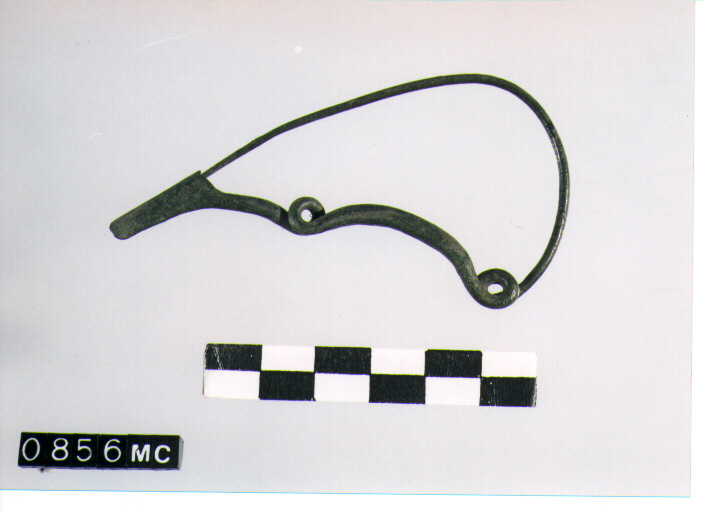 FIBULA SERPEGGIANTE, ORSI ,TIPO SICULO - CULTURA TOMBE A FOSSA (SECC. IX/VIII A.C)