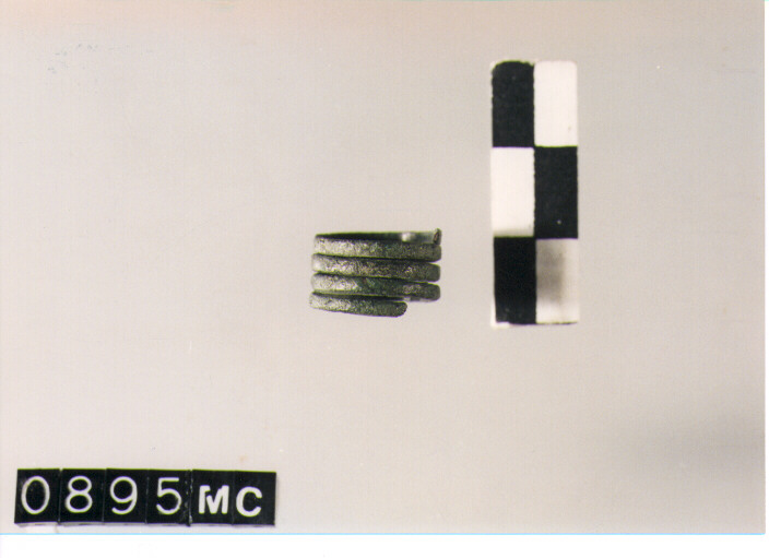 SPIRALE - CULTURA TOMBE A FOSSA (SECC. IX/VIII A.C)
