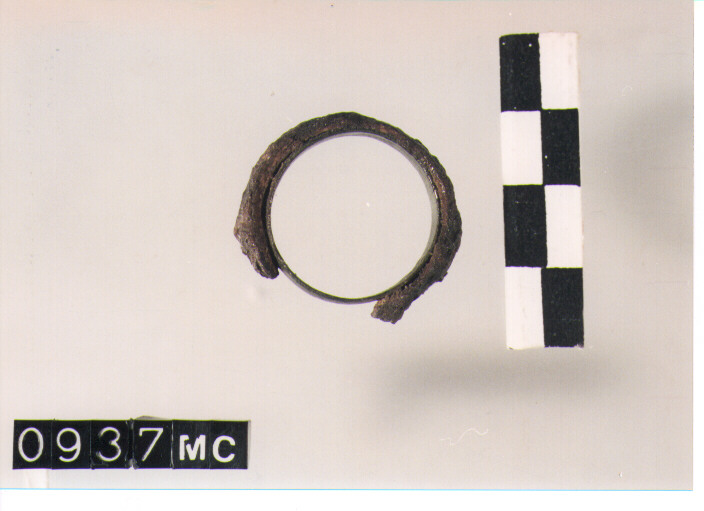 ANELLO DIGITALE - CULTURA TOMBE A FOSSA (SECC. IX/VIII A.C)