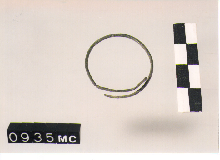 SPIRALE/ FRAMMENTO - CULTURA TOMBE A FOSSA (SECC. IX/VIII A.C)