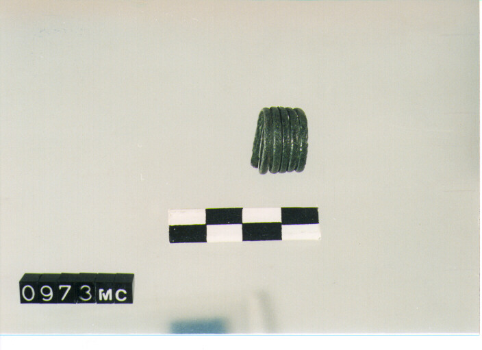 SPIRALE - CULTURA TOMBE A FOSSA (SECC. IX/VIII A.C)