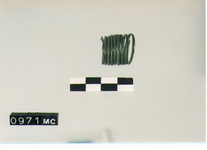 SPIRALE - CULTURA TOMBE A FOSSA (SECC. IX/VIII A.C)