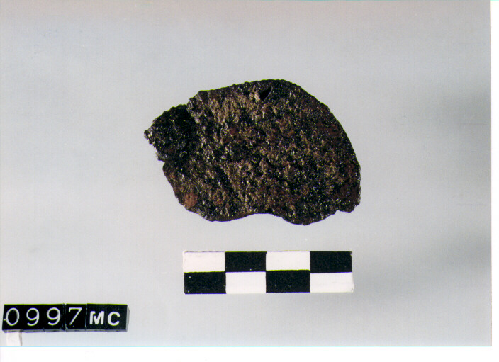 fibula a disco/ frammento - CULTURA TOMBE A FOSSA (SEC. VIII A.C)