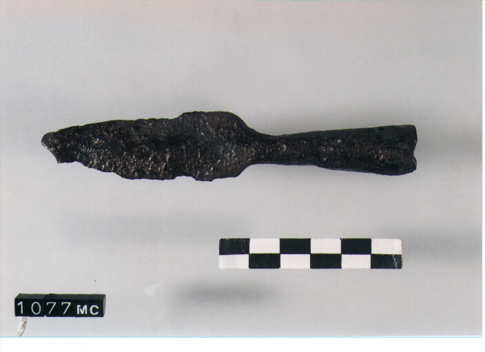 PUNTA DI GIAVELLOTTO - CULTURA TOMBE A FOSSA (SECC. IX/VIII A.C)