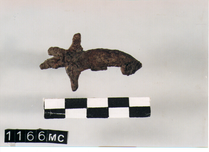 fibula/ frammento - CULTURA TOMBE A FOSSA (SEC. VIII A.C)