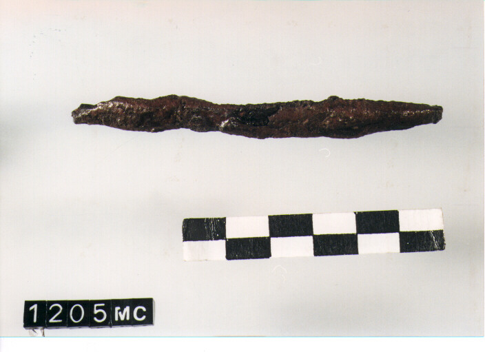 fibula/ arco - CULTURA TOMBE A FOSSA (SECC. IX/VIII A.C)