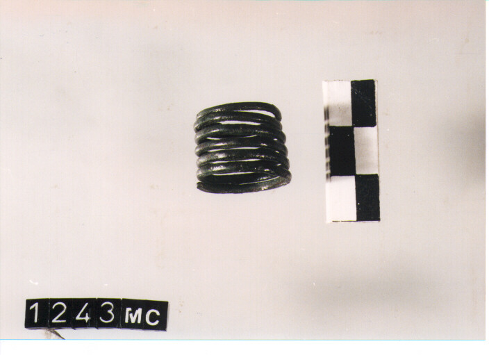 SPIRALE - CULTURA TOMBE A FOSSA (SECC. IX/VIII A.C)