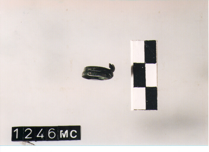 SPIRALE - CULTURA TOMBE A FOSSA (SECC. IX/VIII A.C)