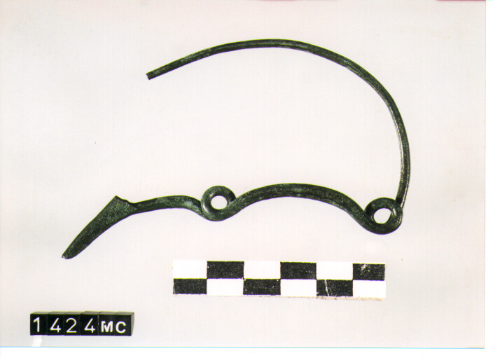 FIBULA SERPEGGIANTE, ORSI ,TIPO SICULO - CULTURA TOMBE A FOSSA (SECC. IX/VIII A.C)