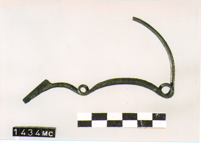 FIBULA SERPEGGIANTE, ORSI ,TIPO SICULO - CULTURA TOMBE A FOSSA (SECC. IX/VIII A.C)