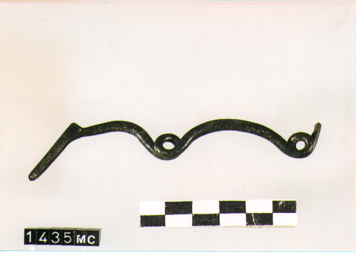 FIBULA SERPEGGIANTE, ORSI ,TIPO SICULO - CULTURA TOMBE A FOSSA (SECC. IX/VIII A.C)