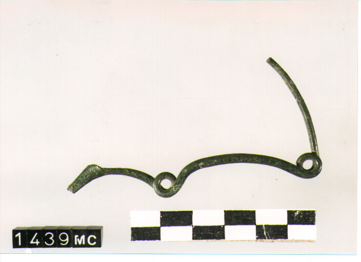 FIBULA SERPEGGIANTE, ORSI ,TIPO SICULO - CULTURA TOMBE A FOSSA (SECC. IX/VIII A.C)