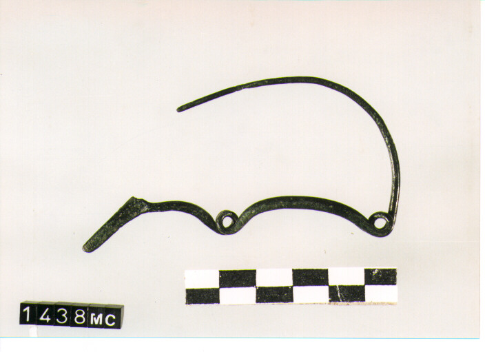 FIBULA SERPEGGIANTE, ORSI ,TIPO SICULO - CULTURA TOMBE A FOSSA (SECC. IX/VIII A.C)