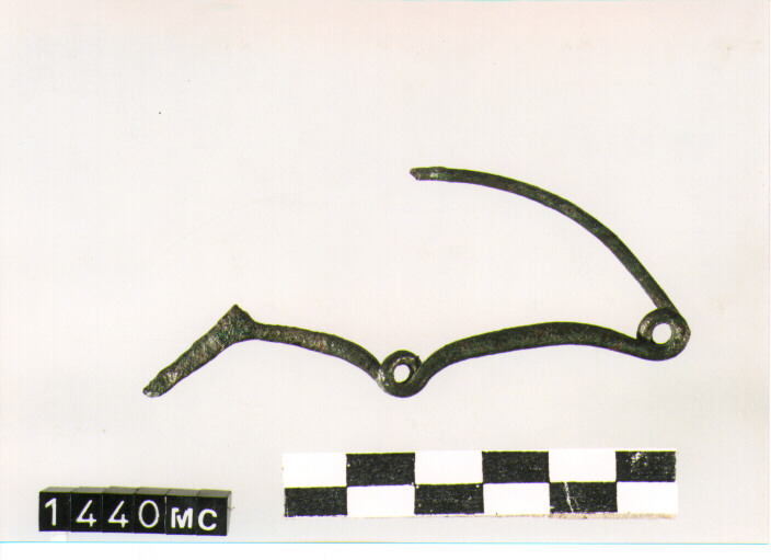 FIBULA SERPEGGIANTE, ORSI ,TIPO SICULO - CULTURA TOMBE A FOSSA (SECC. IX/VIII A.C)