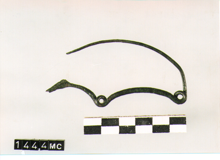 FIBULA SERPEGGIANTE, ORSI ,TIPO SICULO - CULTURA TOMBE A FOSSA (SECC. IX/VIII A.C)