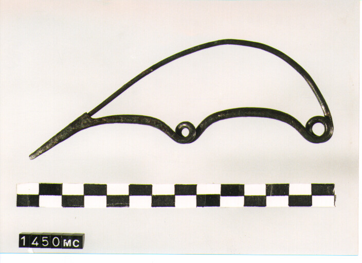 FIBULA SERPEGGIANTE, ORSI ,TIPO SICULO - CULTURA TOMBE A FOSSA (SECC. IX/VIII A.C)