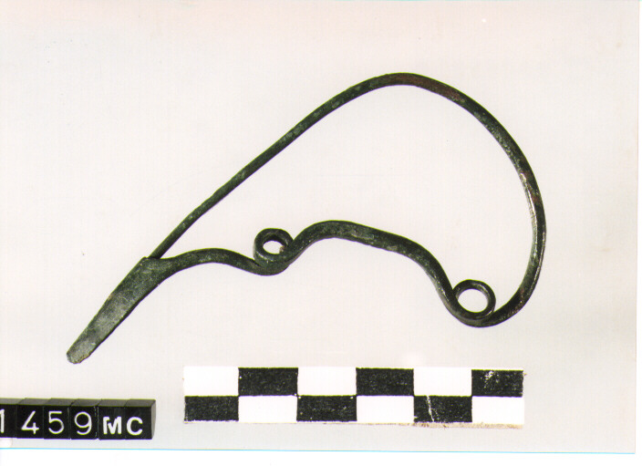 FIBULA SERPEGGIANTE, ORSI ,TIPO SICULO - CULTURA TOMBE A FOSSA (SECC. IX/VIII A.C)