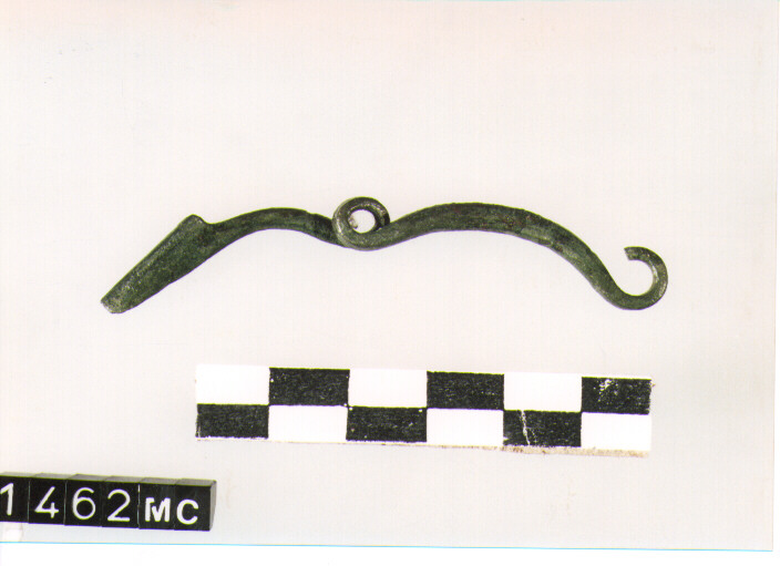 FIBULA SERPEGGIANTE, ORSI ,TIPO SICULO - CULTURA TOMBE A FOSSA (SECC. IX/VIII A.C)