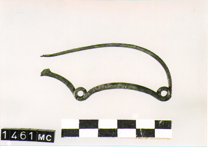 FIBULA SERPEGGIANTE, ORSI ,TIPO SICULO - CULTURA TOMBE A FOSSA (SECC. IX/VIII A.C)