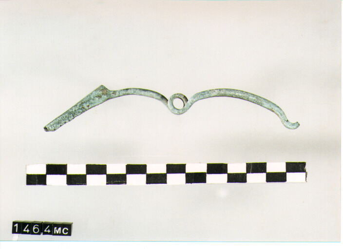 FIBULA SERPEGGIANTE, ORSI ,TIPO SICULO - CULTURA TOMBE A FOSSA (SECC. IX/VIII A.C)