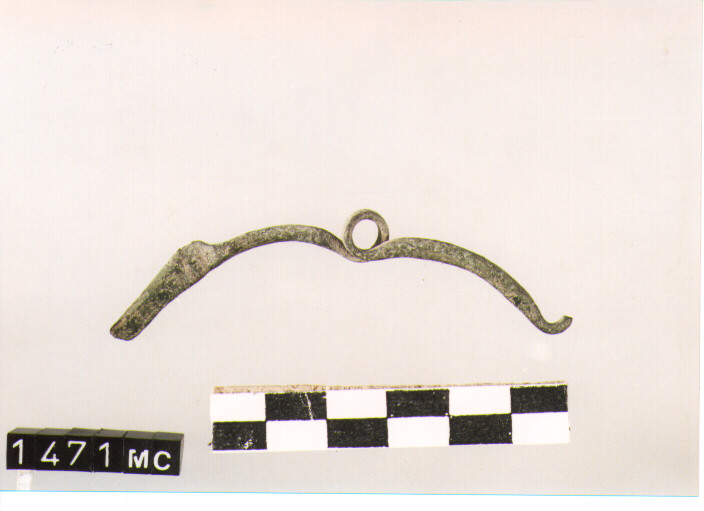 FIBULA SERPEGGIANTE, ORSI ,TIPO SICULO - CULTURA TOMBE A FOSSA (SECC. IX/VIII A.C)