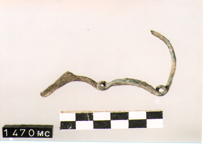 FIBULA SERPEGGIANTE, ORSI ,TIPO SICULO - CULTURA TOMBE A FOSSA (SECC. IX/VIII A.C)