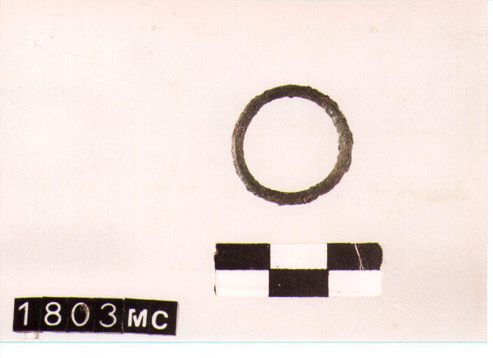 ANELLO DA SOSPENSIONE - CULTURA TOMBE A FOSSA (SECC. IX/VIII A.C)