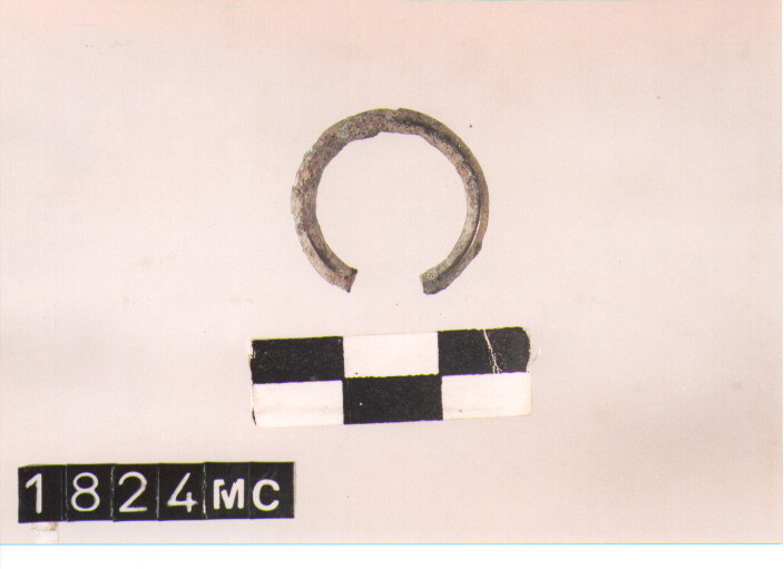 ANELLO DA SOSPENSIONE - CULTURA TOMBE A FOSSA (SECC. IX/VIII A.C)