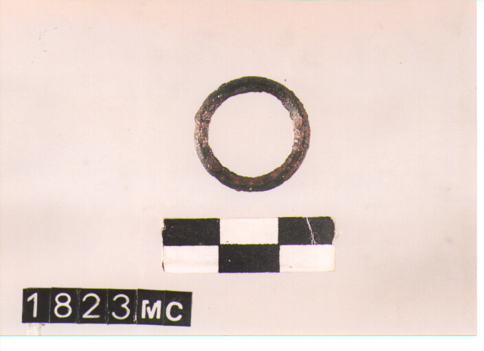 ANELLO DA SOSPENSIONE - CULTURA TOMBE A FOSSA (SECC. IX/VIII A.C)