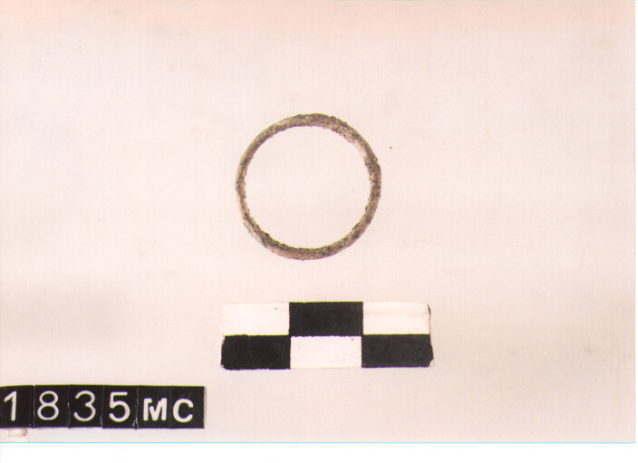 ANELLO DA SOSPENSIONE - CULTURA TOMBE A FOSSA (SECC. IX/VIII A.C)