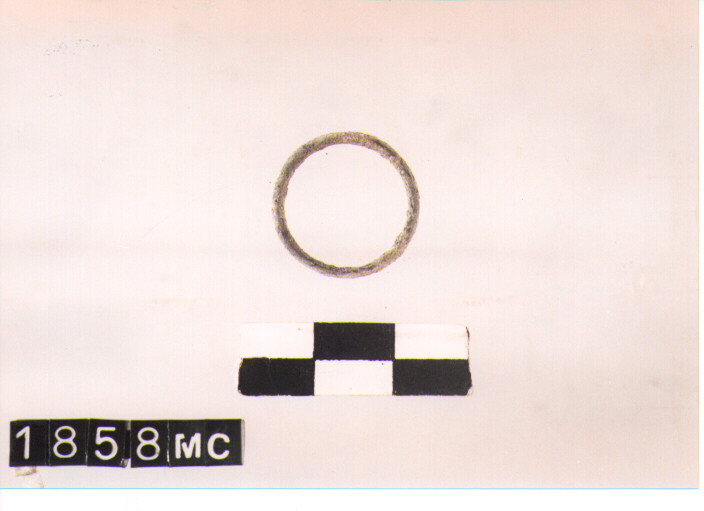 ANELLO DA SOSPENSIONE - CULTURA TOMBE A FOSSA (SECC. IX/VIII A.C)