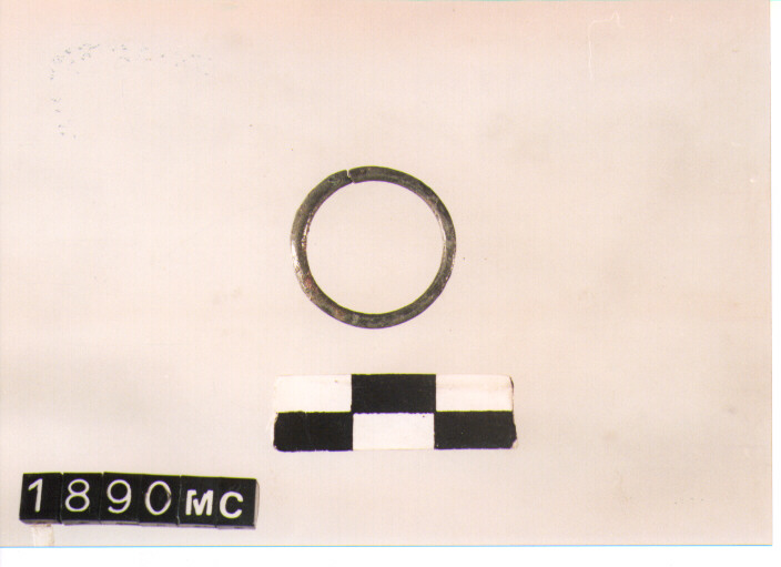 ANELLINO - CULTURA TOMBE A FOSSA (SECC. IX/VIII A.C)