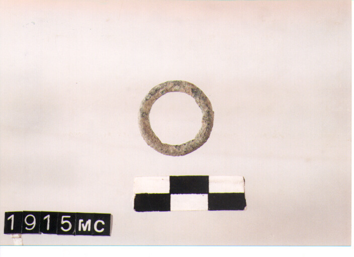 ANELLO DA SOSPENSIONE - CULTURA TOMBE A FOSSA (SECC. IX/VIII A.C)