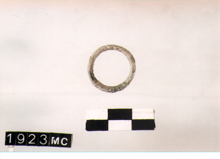 ANELLO DA SOSPENSIONE - CULTURA TOMBE A FOSSA (SECC. IX/VIII A.C)