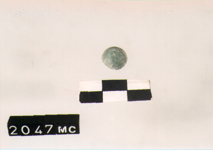 BOTTONE - CULTURA TOMBE A FOSSA (SECC. IX/VIII A.C)