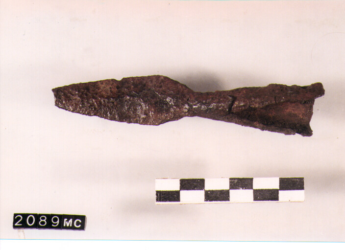 PUNTA DI LANCIA - CULTURA TOMBE A FOSSA (SEC. VIII A.C)