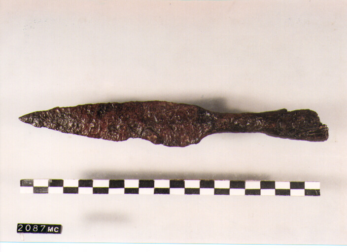 PUNTA DI LANCIA - CULTURA TOMBE A FOSSA (SEC. VIII A.C)