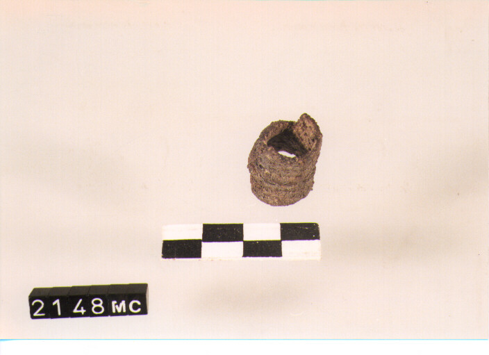 SPIRALE - CULTURA TOMBE A FOSSA (SEC. VIII A.C)