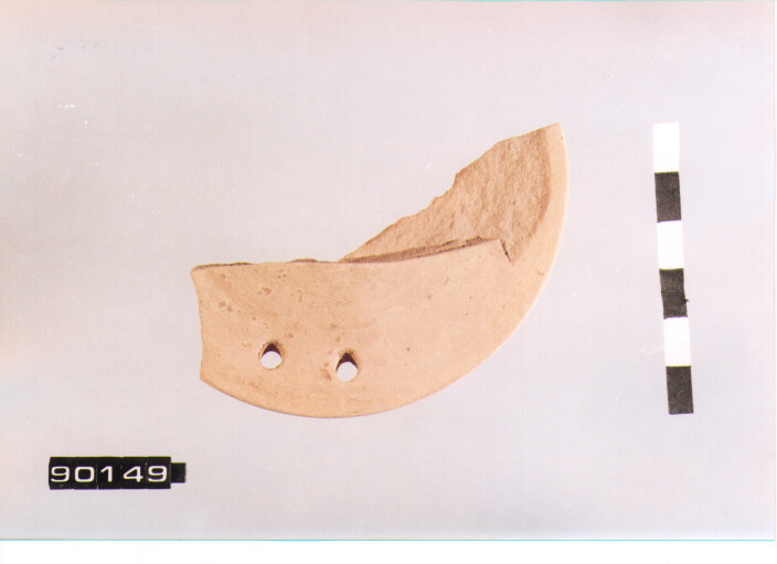 coperchio/ frammento - PRODUZIONE LOCALE (SEC. VI A.C)