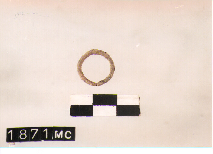 ANELLINO - CULTURA TOMBE A FOSSA (SECC. IX/VIII A.C)