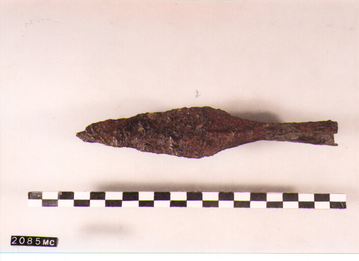 PUNTA DI LANCIA - CULTURA TOMBE A FOSSA (SEC. VIII A.C)