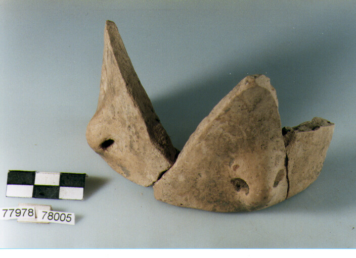 vaso a fiasco, tipo F2 Ripoli - neolitico finale-Ripoli III (IV MILLENNIO a.C)