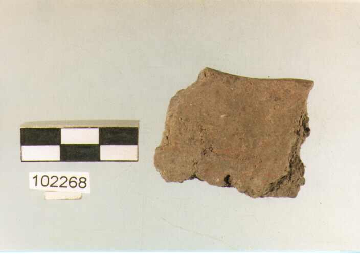 orlo, tipo E6, Grotta Sant'Angelo - età del bronzo(?) (sec. XX-X a.C)