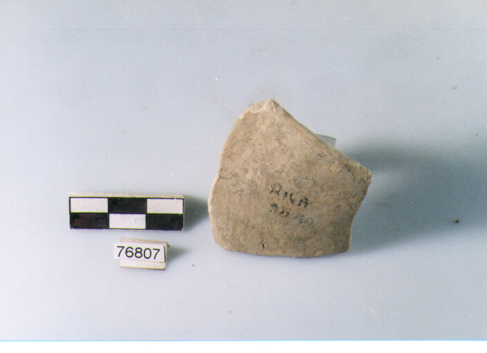 orlo, tipo E12a2 Ripoli - neolitico finale-Ripoli I (IV MILLENNIO a.C)