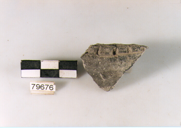 vaso/ parete - appenninico (bronzo medio)