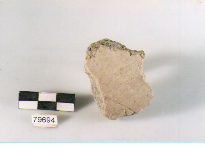 vaso/ parete - appenninico (bronzo medio)