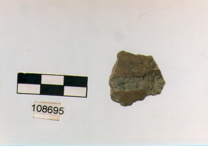 vaso/ parete - appenninico (età del bronzo medio)