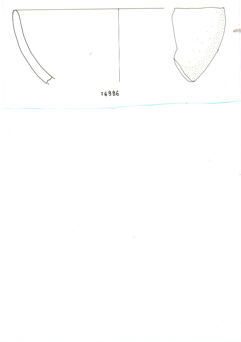 scodella emisferica, tipo F23 Ripoli - neolitico finale-Ripoli III (IV MILLENNIO a.C)